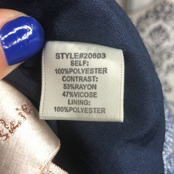 Under Skies Cardigan Blue Open Long Sleeve Asymetrical S - Picture 5 of 5